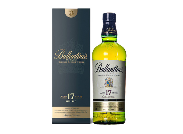 孝感百龄坛威士忌回收百龄坛17年Ballantine's苏格兰威士忌700ML洋酒