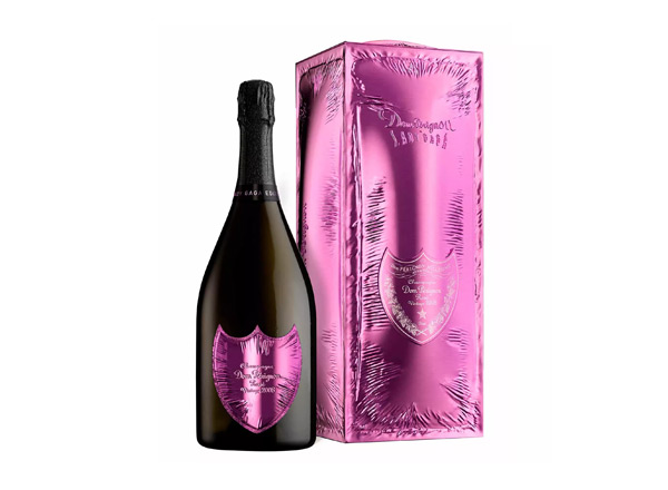 孝感香槟酒回收香槟王唐培里侬Dom Perignon Lady Gaga 粉红桃红香槟限量发光版礼盒香槟起泡酒