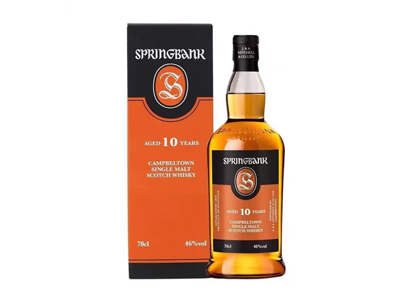 孝感收购云顶10年威士忌SpringBank云顶10年700ml回收洋酒行货