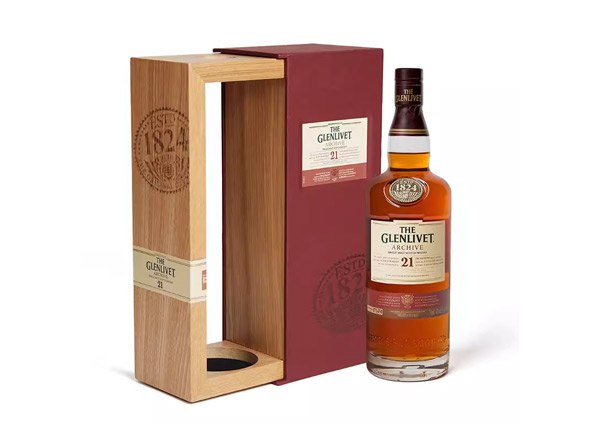 孝感上门收购格兰威特21年陈酿威士忌回收The Glenlivet Archive洋酒