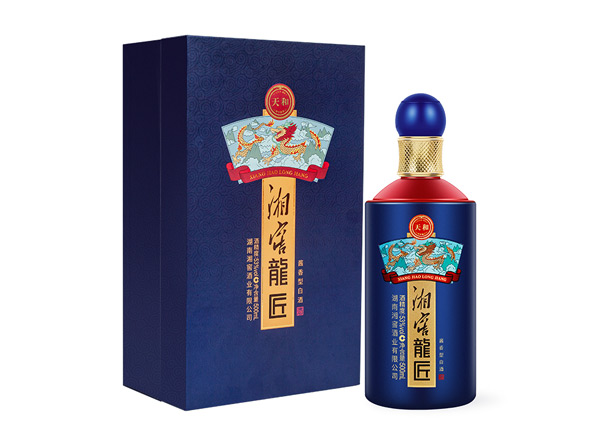 孝感回收湘窖龍匠天和酱香型53度白酒上门收购湘窖酒龙匠天和礼盒装