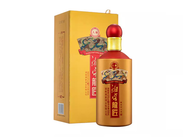 孝感回收湘窖龍匠人和酱香型白酒53度500ml礼盒湘窖酒龙匠人和收购