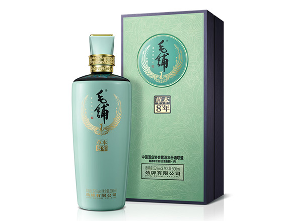 孝感劲牌毛铺酒回收毛铺草本年份酒•8年草本42度52度