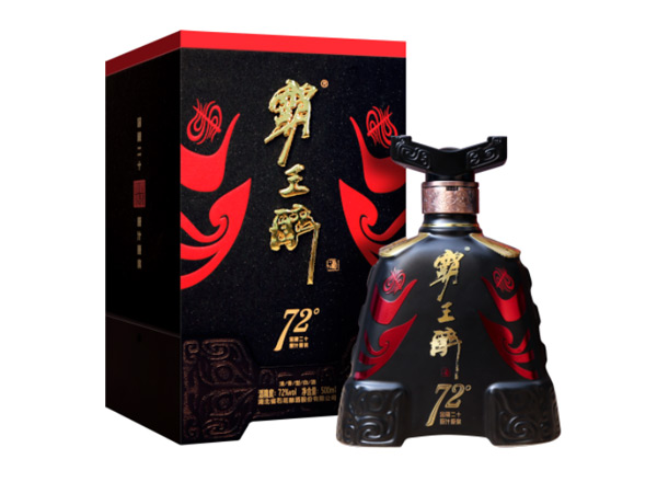 孝感回收石花霸王醉酒72° 白酒礼盒