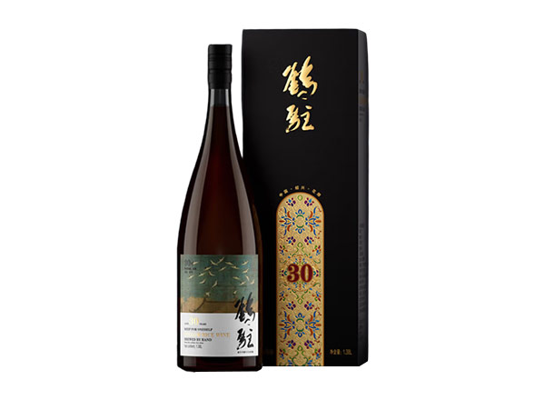 孝感鹤驻新花雕回收鹤驻30年瑞鹤图黄酒