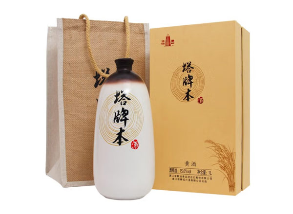 孝感塔牌黄酒回收塔牌本酒500ml/1000ml绍兴黄酒花雕酒礼盒